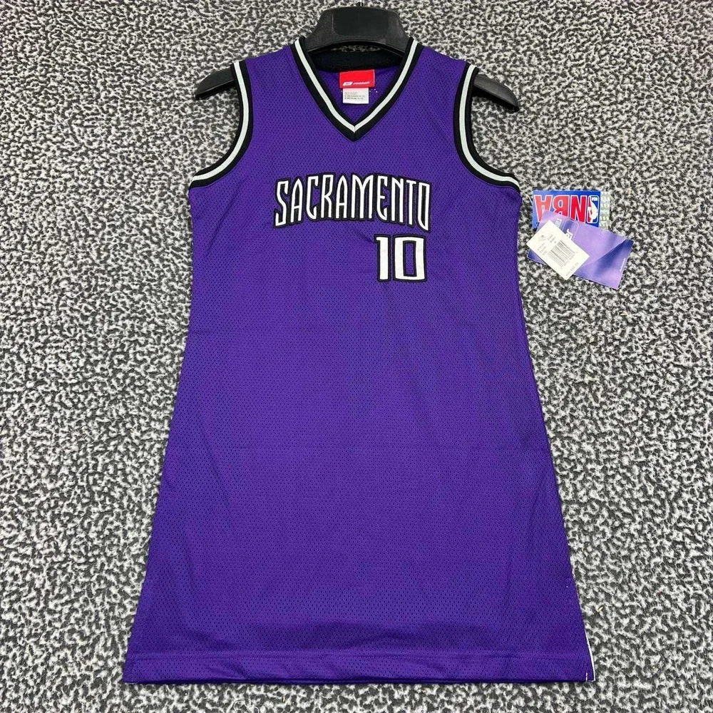 Sacramento‎ Kings Bibby #10 Jersey Shirt Youth Girl Medium 10-12 Reebok New M